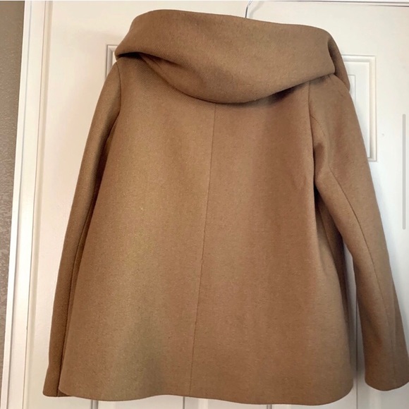 Zara Jackets & Coats Zara Short Camel Coat Poshmark
